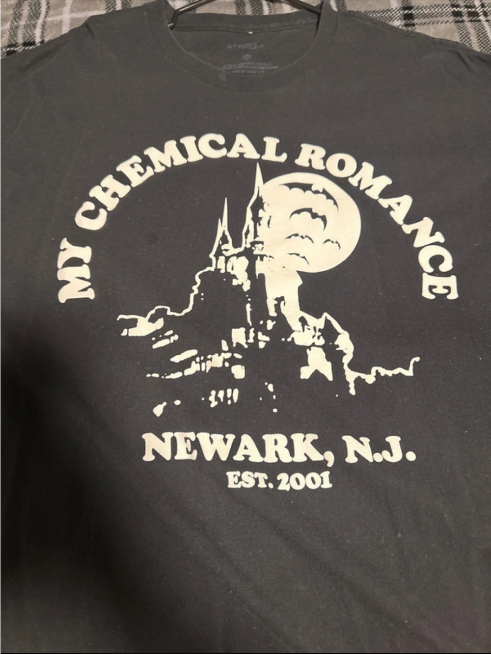 My Chemical Romance Newark N.J. Graphic Tee - Black